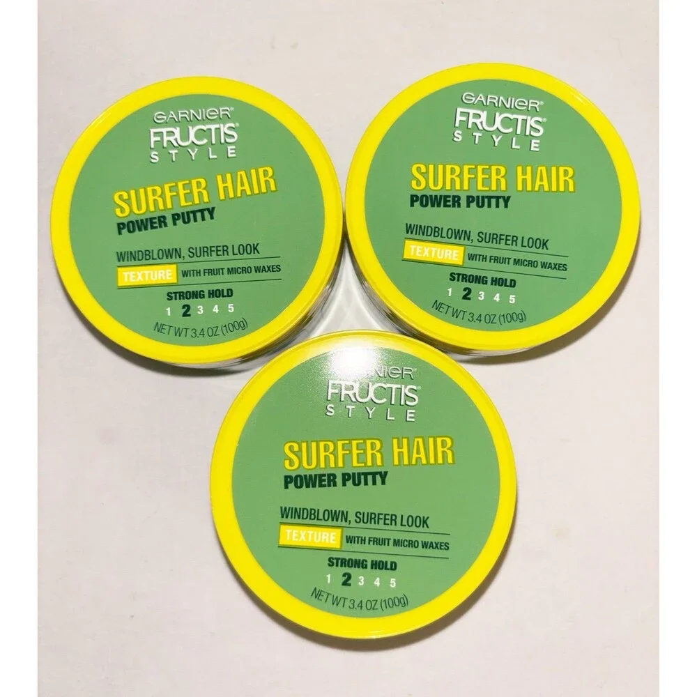 3 Garnier Fructis Surfer Hair Power Putty
